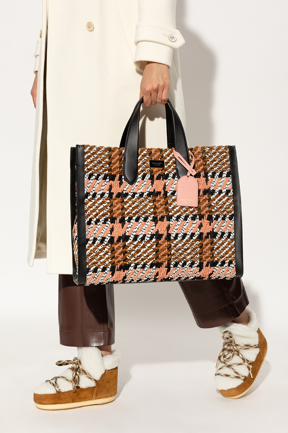 Kate spade plaid on sale bag